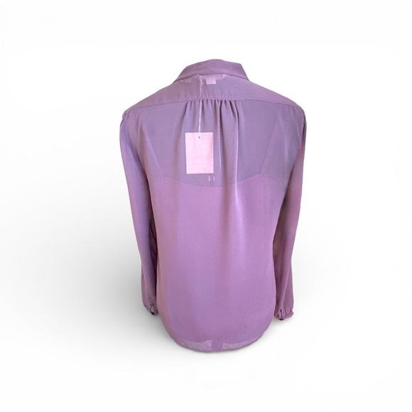 Boden Lilac Textured Blouse - Picture 4 of 9